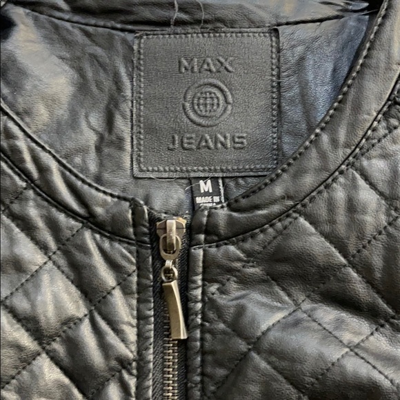 Max Jeans Leather jacket - Picture 4 of 5